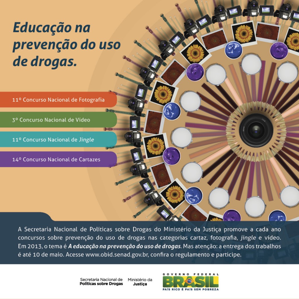 Cartaz Ilustra O A Educa O Na Preven O Das Drogas In Cio