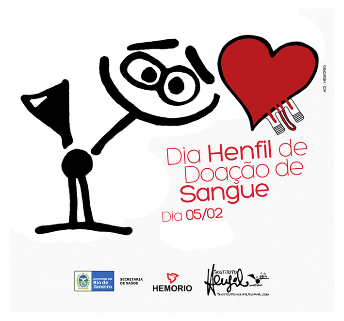 Inácio registra campanha de doação de sangue em homenagem a Henfil