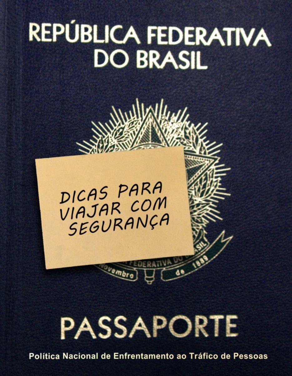 Cartilha alerta população sobre tráfico de pessoas