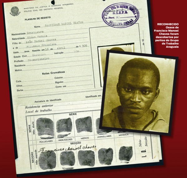 Guerilha do Araguaia: identificada a ossada de Preto Chaves