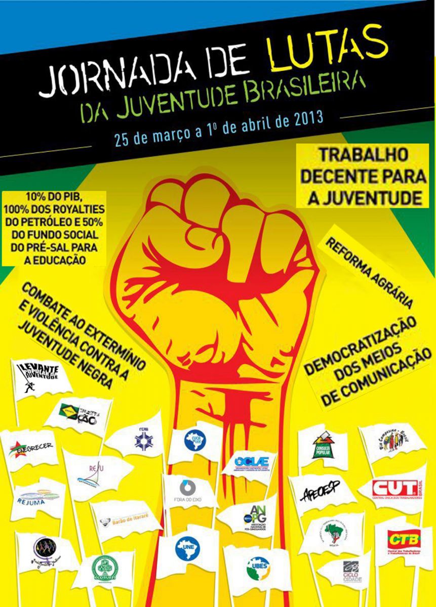 Ceará convoca jornada de lutas da juventude brasileira