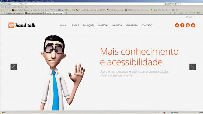 Software brasileiro para surdos ganha prêmio internacional