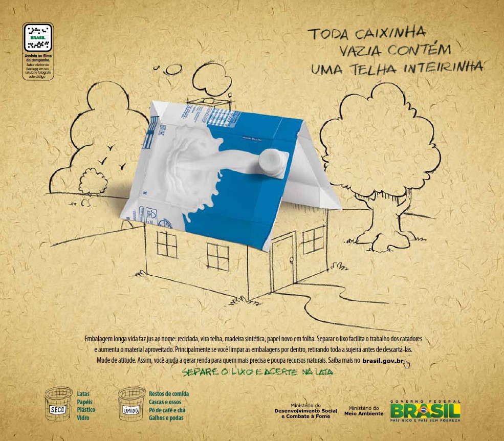 Campanha ensina como separar e como aproveitar corretamente o lixo