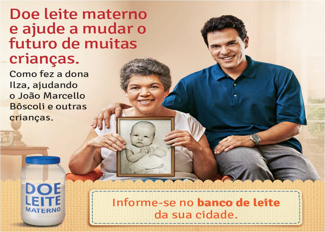 Campanha incentiva doação de leite materno