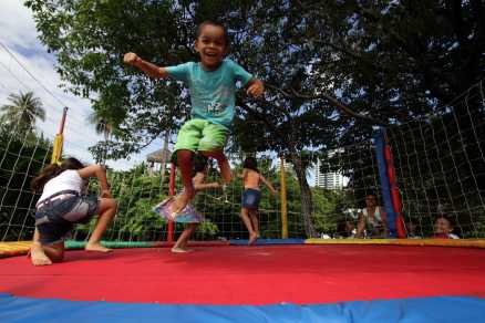 Anfiteatro do Parque do Cocó é opção para as férias em Fortaleza