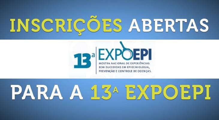 Abertas inscrições para mostra de prevenção e controle de doenças