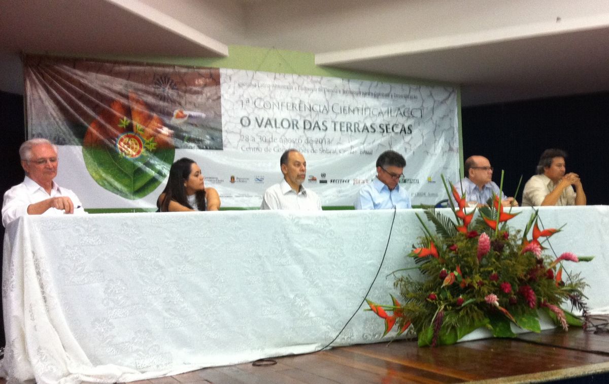 Sobral: Inácio encerra Conferencia internacional sobre desertificação