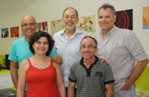Inácio visita Núcleo de Cinema de Animação