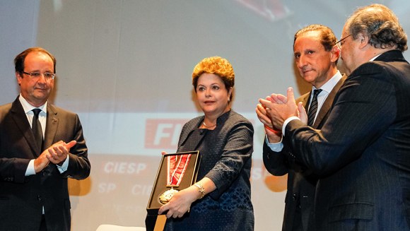Temos excelentes oportunidades à frente, afirma Dilma sobre relação comercial com a França