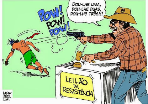 Contag denuncia manobra de ruralistas para financiar violência