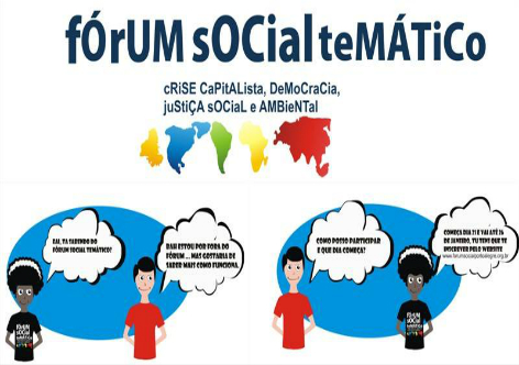 Comunistas marcam presença no Fórum Social Temático 2014