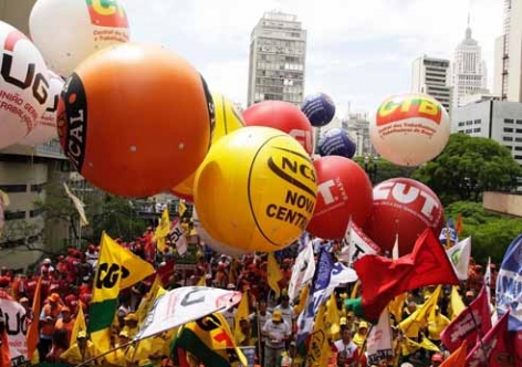 Centrais definem palavra de ordem para o ato de 9 de abril