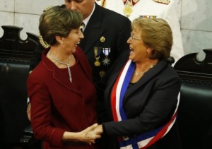 Bachelet: Assumo a presidência com consciência e responsabilidade