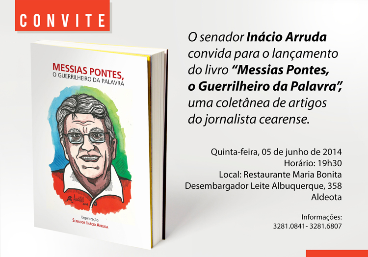 Lançamento: Livro reúne artigos do jornalista Messias Pontes
