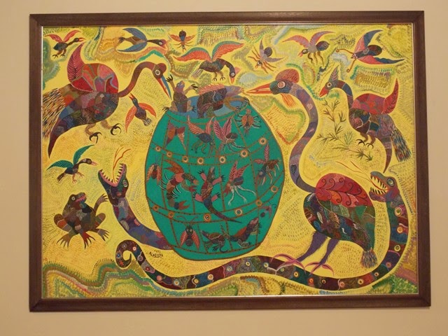 Exposição traz trabalhos inspirados em pintor primitivista