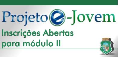 Inscrições abertas para o segundo módulo do curso do Projeto e-Jovem